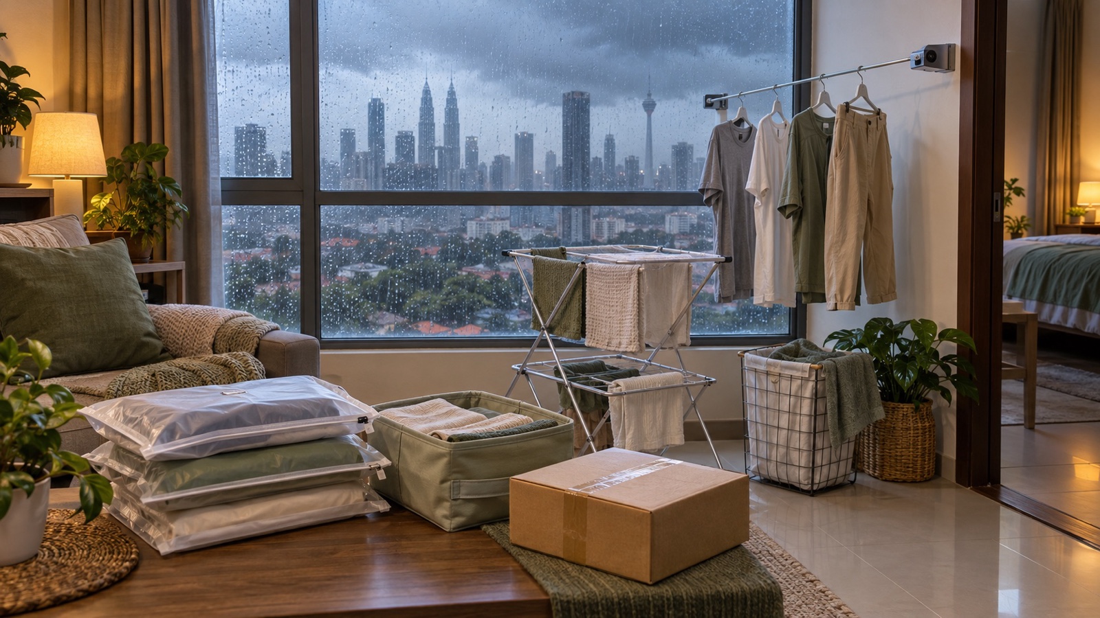 More October Thunderstorms in Malaysia: Choosing Taobao Moisture-Control, Drying and Storage Items Without Volumetric-Weight Surprises